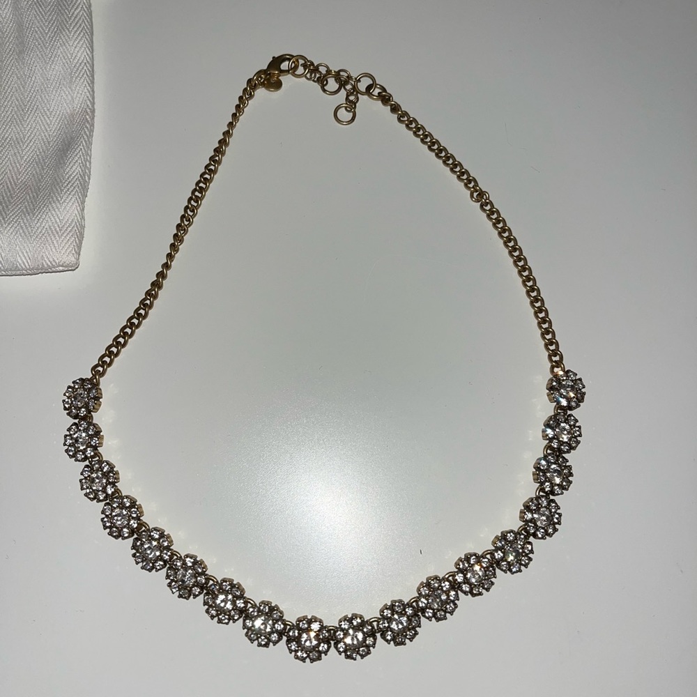 Crystal JCrew Statement Necklace